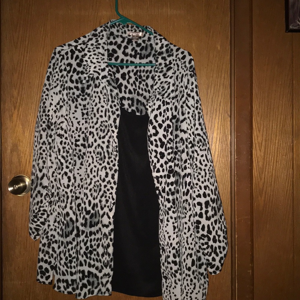 Animal Print Top